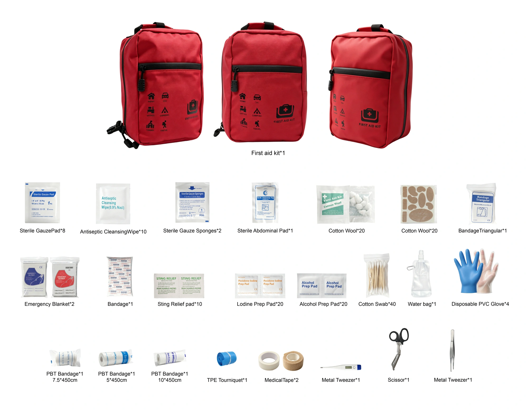 CK-P097 Outdoor Pet Survival First Aid Kit p1 4